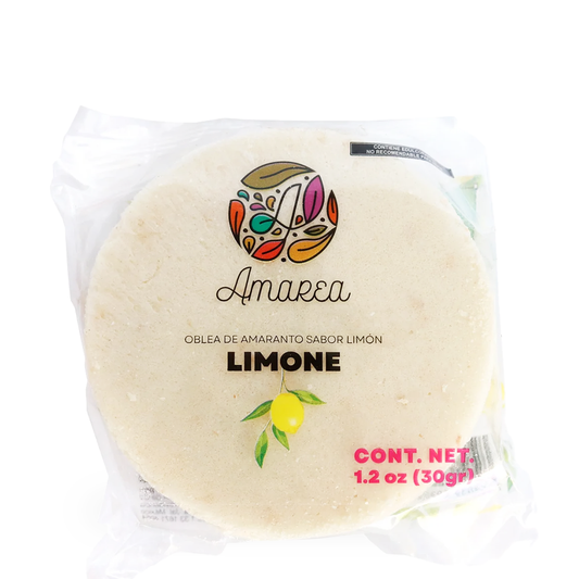 Oblea de Amaranto, Limone, 30 g