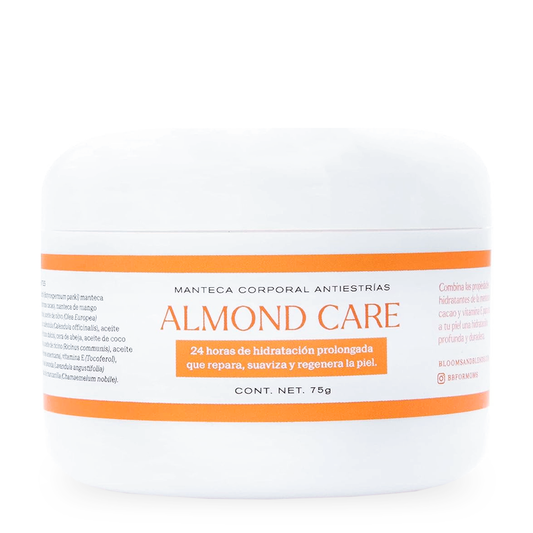 Manteca Corporal Antiestrías, Almond Care, 75 g