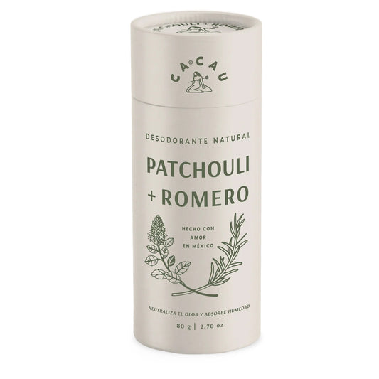 Desodorante, Patchouli y Romero, 80 g