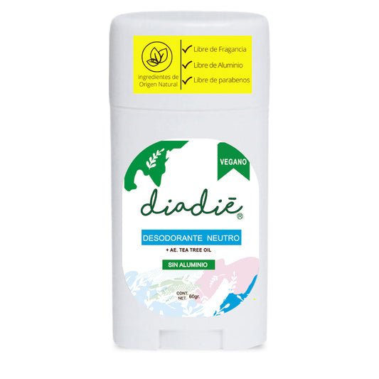 Desodorante, Neutro, 60 gr