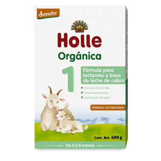 Fórmula Orgánica para Lactantes, Etapa 1, Cabra, 400 g