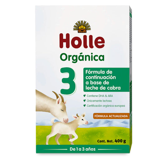 Fórmula Orgánica para Lactantes, Etapa 3, Cabra, 400 g
