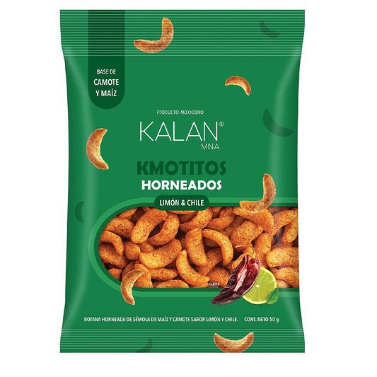 Kmotitos Horneados, Limón y Chile, 50 g