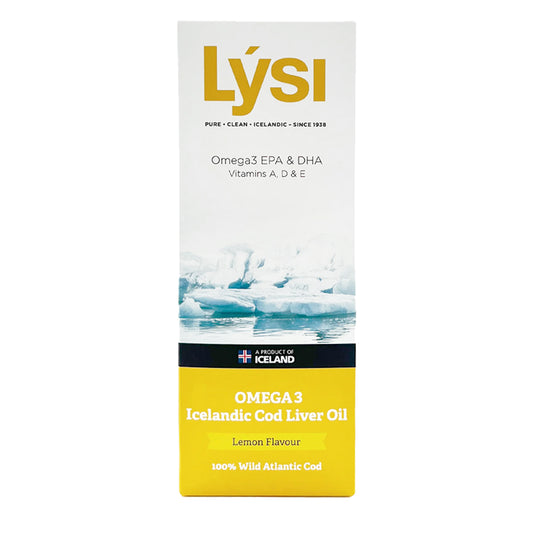 Omega 3, Aceite de Hígado Bacalao, Limón, 240 ml