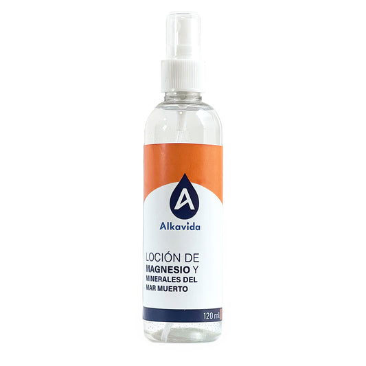 Loción de Magnesio y Minerales del Mar Muerto, 120 ml