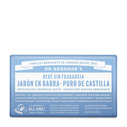 Jabón Puro de Castilla, Bebé, 140 g