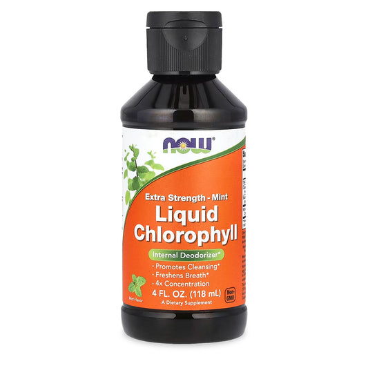 Clorofila Líquida, Concentración Extra, Menta, 118 ml
