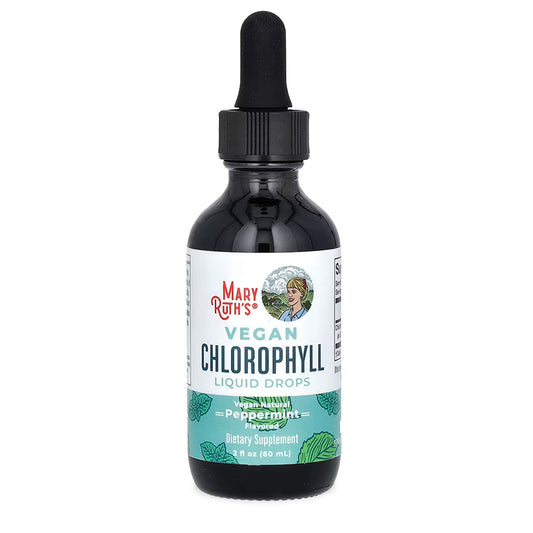 Clorofila Líquida, Menta, 60 ml