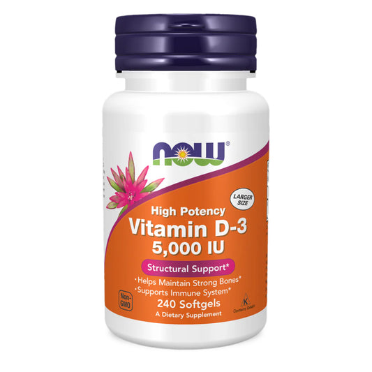 Vitamin D3, 5000 IU, 240 caps
