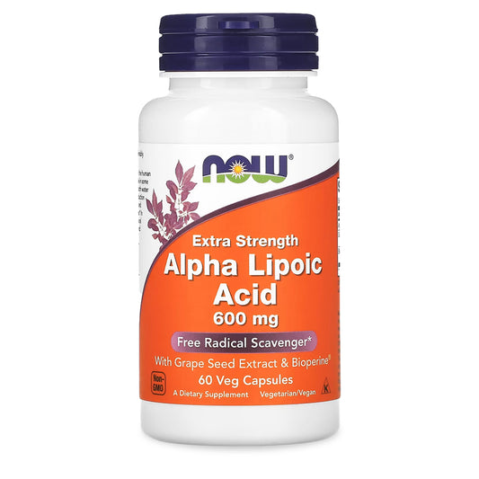 Ácido Alfa Lipoico, Concentración Extra, 60 caps