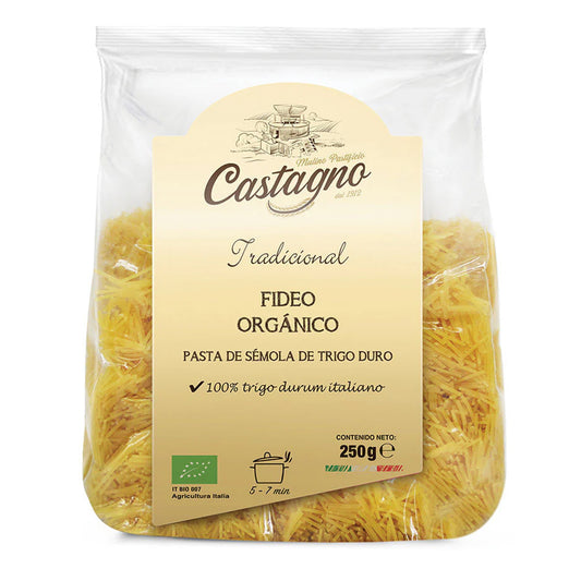 Pasta Fideos, Sémola Orgánica, 500 g