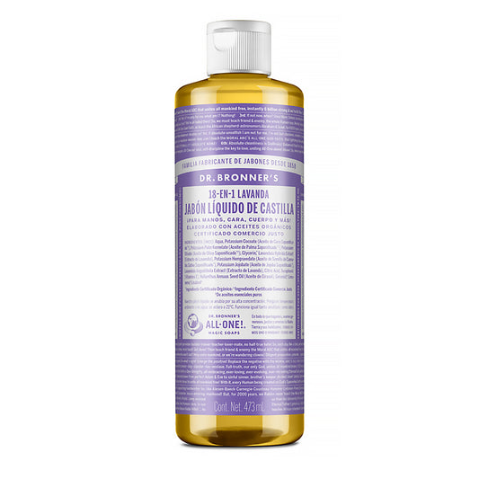 Jabón Puro de Castilla, Lavanda, 473 ml