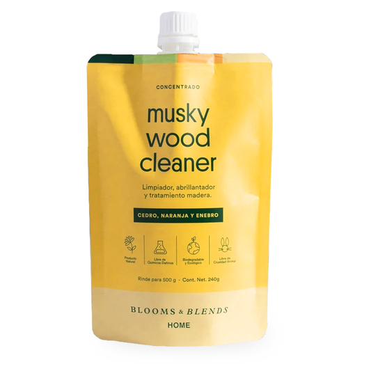 Musky Wood Cleaner, Limpiador para Madera