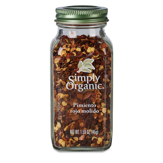 Pimiento Rojo Molido, Orgánico,45 g