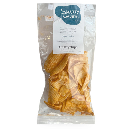 Smartychips, Papa, Chile de Árbol, 40 g