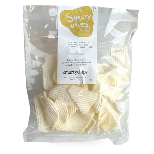 Chips de Papa Deshidratada, Sal de Mar, 40 g