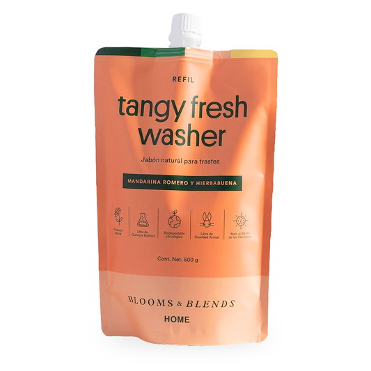 Tangy Fresh Washer, Jabón Natural para Trastes