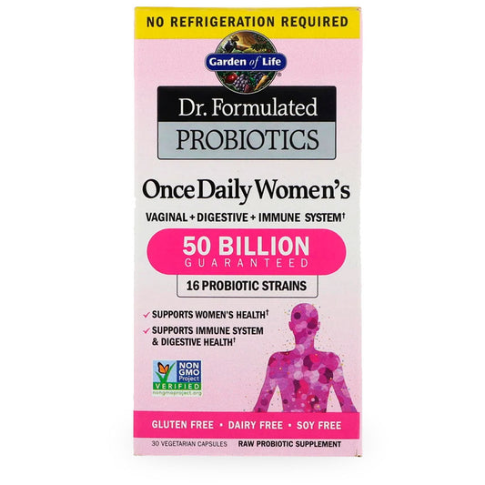 Once Daily Womens, Probióticos, 50 UFC, 30 cap