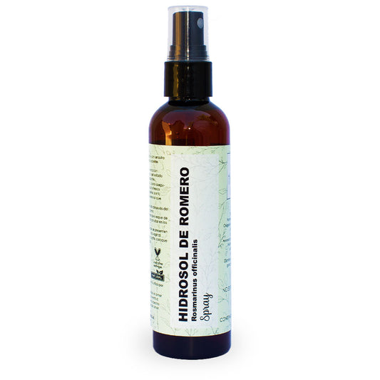 Hidrosol Romero Orgánico, 120 ml