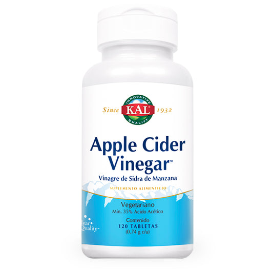 Vinagre de Sida de Manzana, 120 tabs