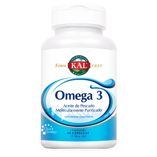 Omega 3, Aceite de pescado, 60 caps