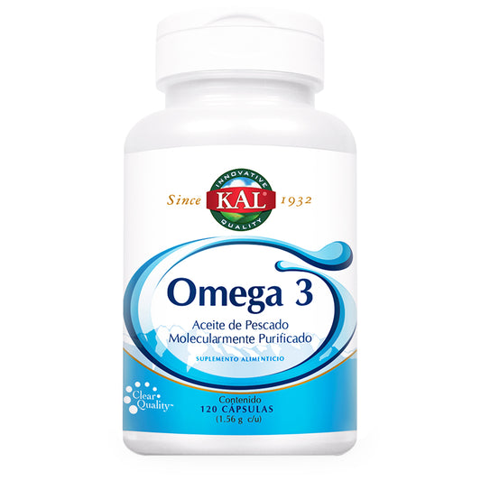 Omega 3, Aceite pescado, 120 caps