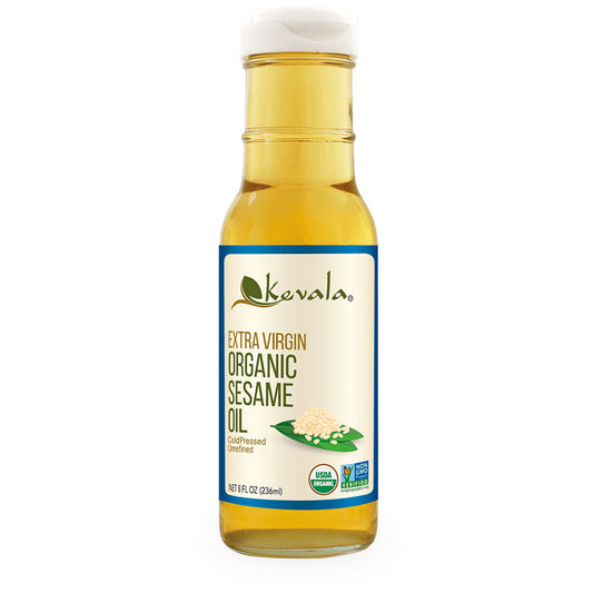 Aceite de Ajonjolí Extra Virgen, Orgánico, 236 ml