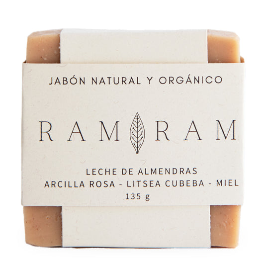 Jabón, Arcilla Rosa, 135 g