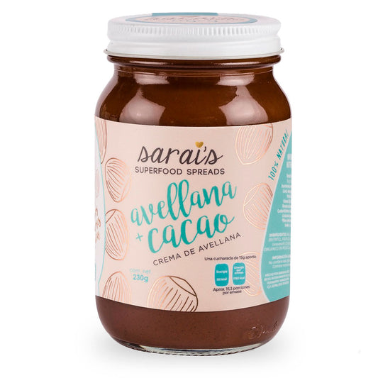 Crema de Avellana con Cacao