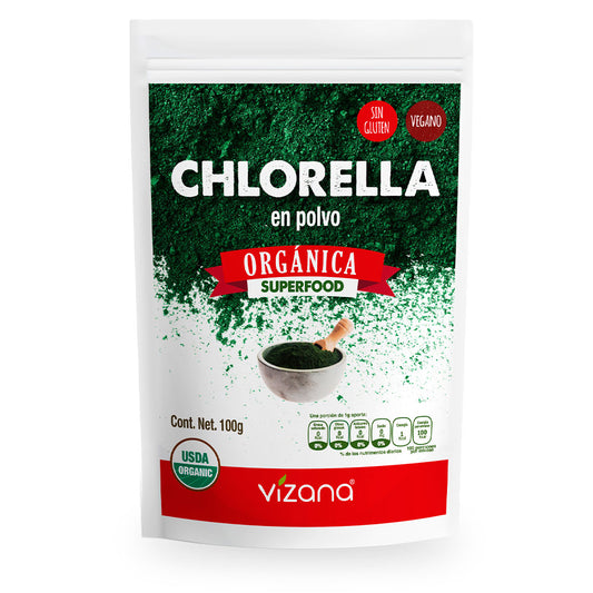 Clorela Orgánica, 100 g
