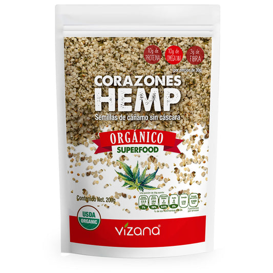 Corazones Hemp, Orgánico, 200 g