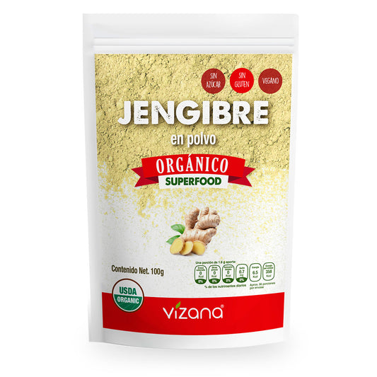 Jengibre Orgánico, 100 g