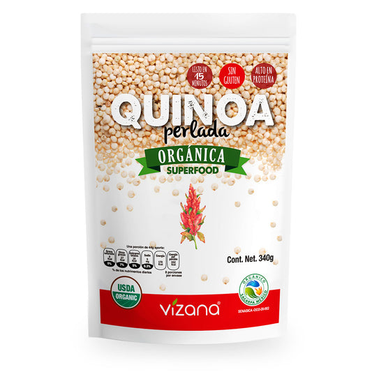Quinoa Perlada, Orgánica,340 g