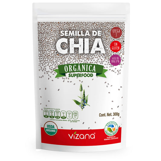 Semilla de Chía, Orgánica, 300 g
