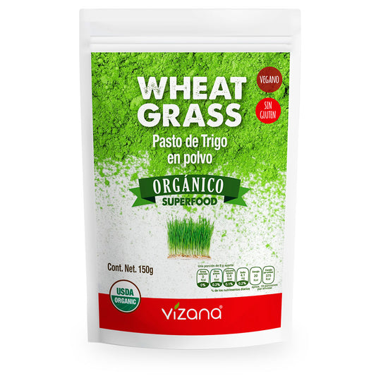 Wheatgrass Orgánico, 150 g