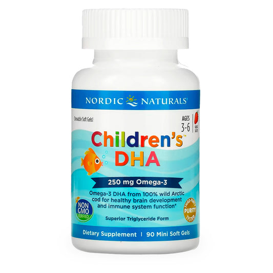 Children's DHA, Omega 3 para Niños, caps
