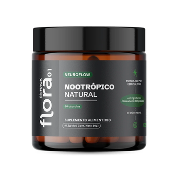 Neuroflow, Nootrópico Natural, 60 caps