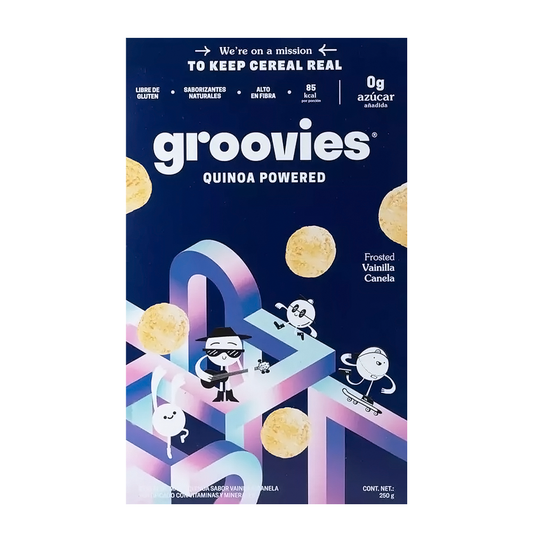 Cereal de Quinoa, Frosted Vainilla Canela, 250 g