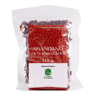 Arándano Deshidratado, Agroecológico, 250 g
