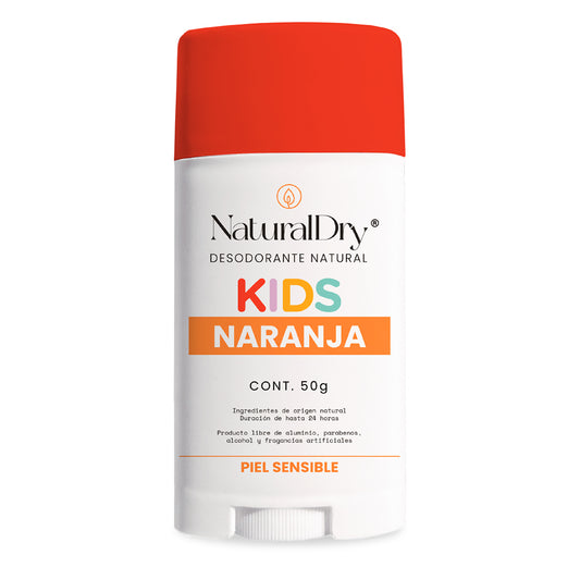 Desodorante, Niños, Piel Sensible, Naranja, 50 g