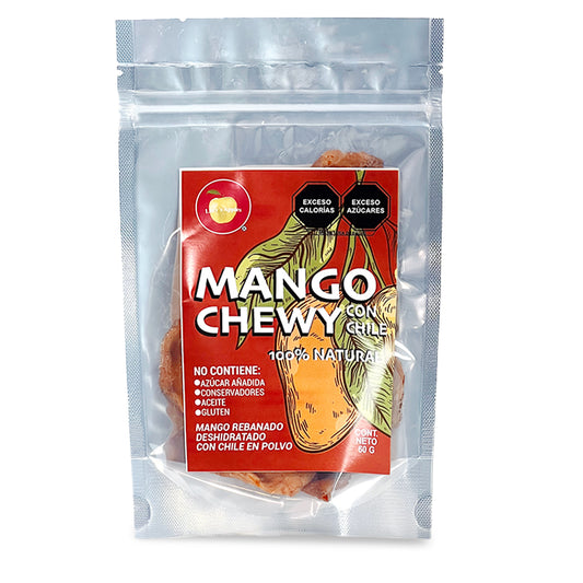 Lucy's Apples, Mango Chewy con Chile, 40 g