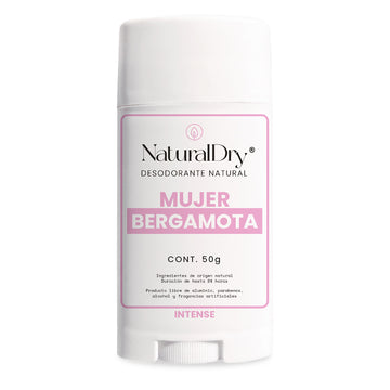 Desodorante,  Mujer Intense, Bergamota, 50 g