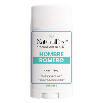 Desodorante,  Hombre Intense, Romero, 50 g