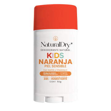 Desodorante, Niños, Piel Sensible, Naranja, 50 g