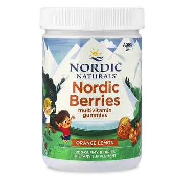 Nordic Berries, Multivitamínico, Niños, 200 gomitas
