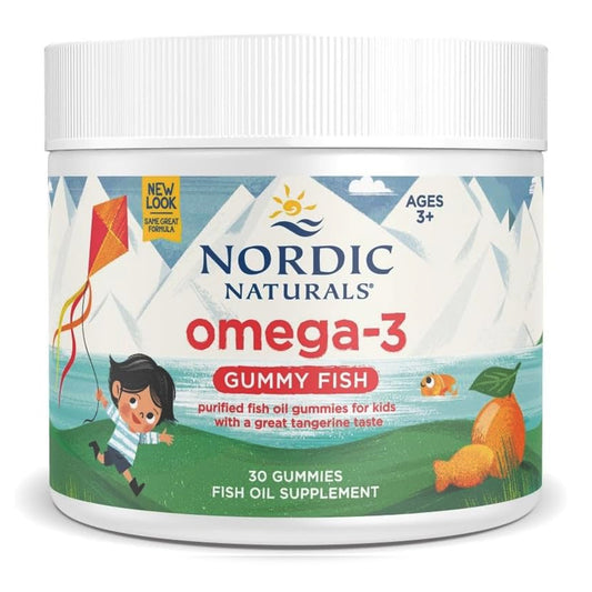 Omega 3, Niños, Mandarina, 30 gomitas
