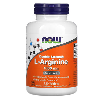 L-Arginina, 1000 mg, 120 tabs