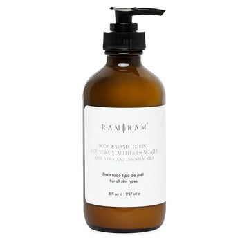 Loción, Manos y Cuerpo, Aloe Vera + Aceites Esenciales, 236 ml