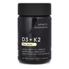 Vitamina D3 (5000 UI) + K2, Vegana, 120 caps
