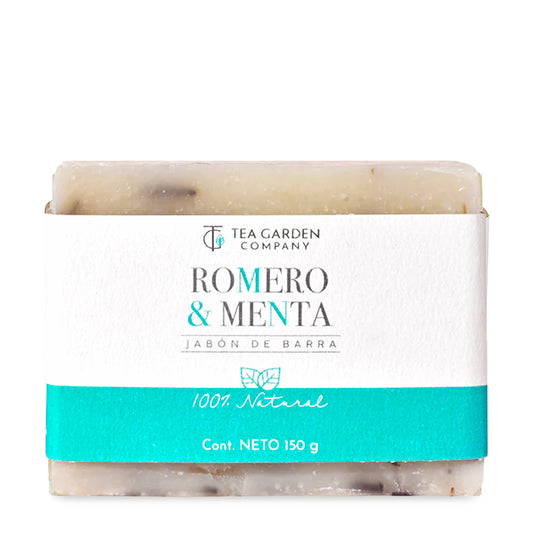 Jabón Natural, Romero y Menta, 150 g